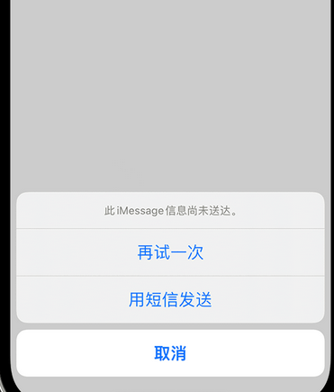 青田apple维修iPhone上无法正常发送iMessage信息