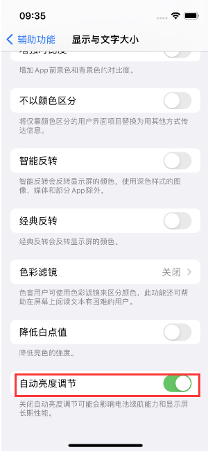 青田苹果15维修店分享iPhone 15 Pro系列屏幕亮度 